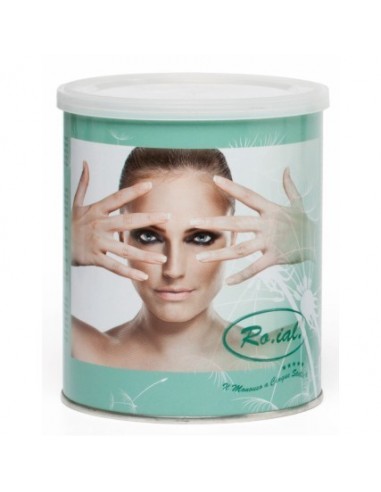 Ceară epilat cutie metalică Aloe Vera 800ml – Roial Italia