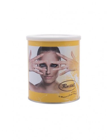 Ceara epilat cutie metalica de 800ml de unica folosinta - Banana