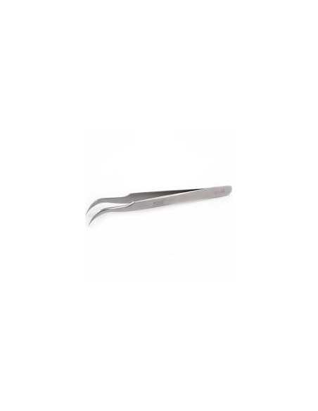 Penseta curbata pentru extensii gene Vetus Tweezers ST 15