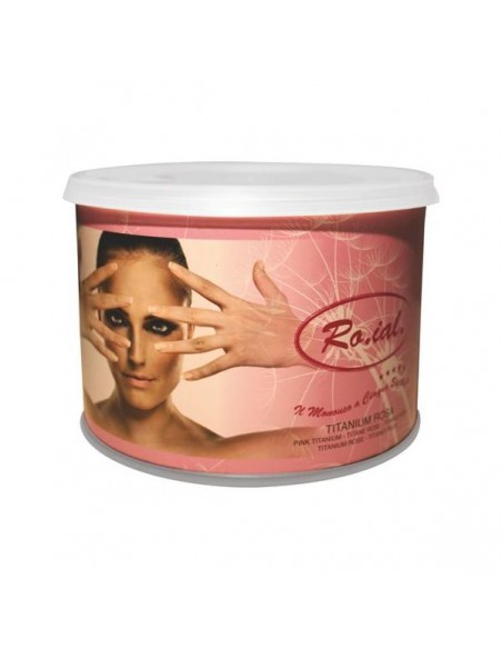 Ceara epilat cutie metalica 400 ml Titan roz