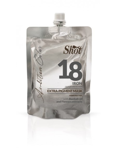 Masca coloranta EXTRA PIGMENT 200 ml - 18 IRON