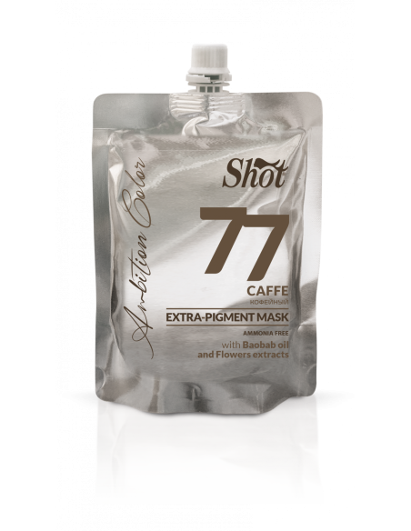 Masca coloranta EXTRA PIGMENT 200 ml - 77 CAFFE