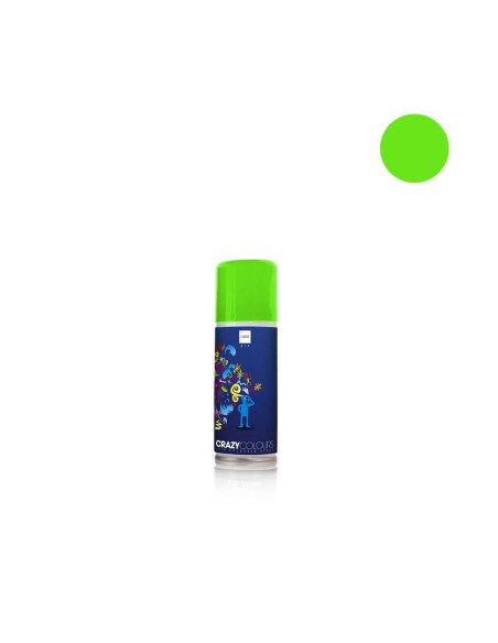 Spray colorant pentru par CRAZY COLOURS - colorare temporara - VERDE