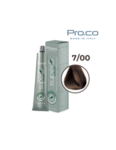 Vopsea de par profesionala fara amoniac SUPERB.COLOR 100 ml - Pro.Co - 7/00 BLOND NATURAL INTENSE