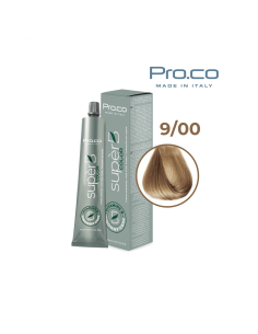 Vopsea de par profesionala fara amoniac SUPERB.COLOR 100 ml - Pro.Co - 9/00 BLOND SUPER DESCHIS INTENSE