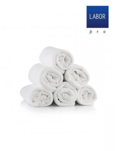 Prosoape din MICROFIBRA fina 45x85 Labor Pro albe