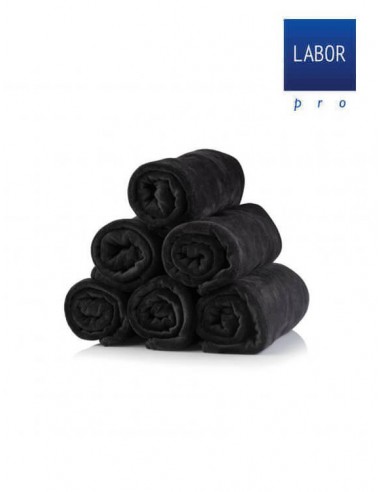 Prosoape din MICROFIBRA fina 45x85 Labor Pro negru