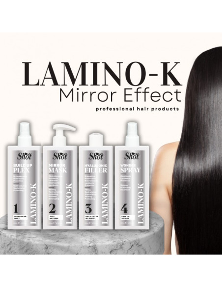 Set complet tratament laminare par LAMINOK - Shot: PASUL 1 + PASUL 2 + PASUL 3 + PASUL 4