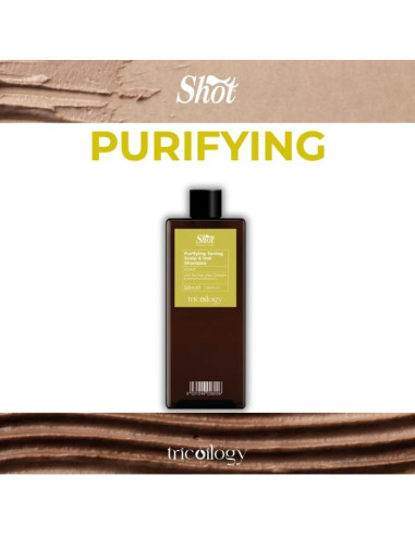 Șampon tonic purifiant pentru scalp TRICOILOGY SCALP PURIFYING – Shot – 500 ml