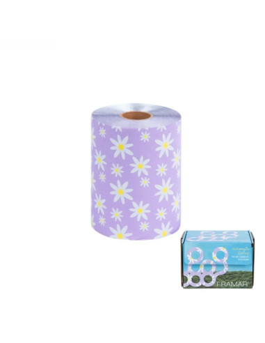 Folie de aluminiu colorata 98 m - Framar Embossed Roll Whoopsie Daisy