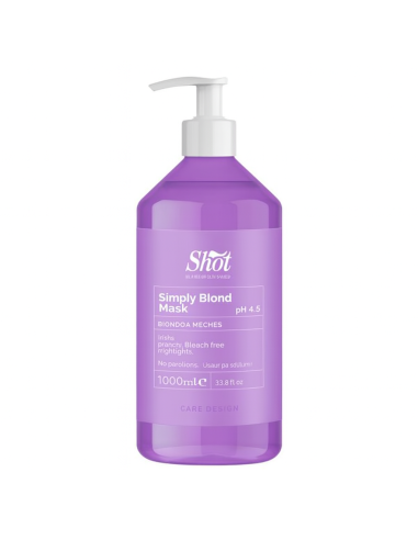 Masca pentru par blond SIMPLY BLOND - Shot - 1000ml