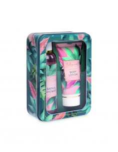 Set cadou femei Botanical Wellness - GREEN - pentru corp (gel dus + lotiune corp) 2