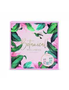 Set cadou femei Botanical Wellness - PINK - pentru corp (gel dus + lotiune corp + lumanare) 2