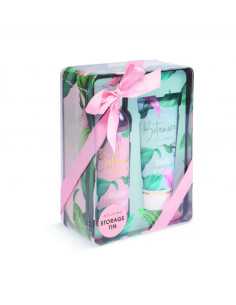 Set cadou femei Botanical Wellness - PINK - pentru corp (gel dus + lotiune corp) 2