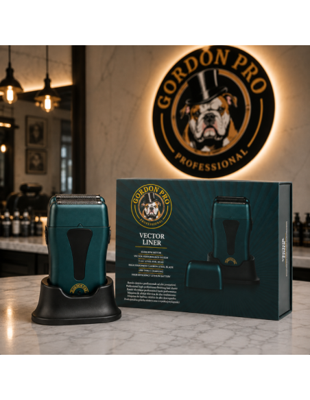 Masina de ras shaver Gordon Vector Liner Hair PRO - Green - 1000 RPM