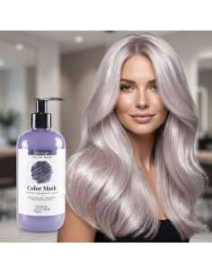 Masca coloranta pentru par Design Look - 300 ml - BLOND PLATINAT 2