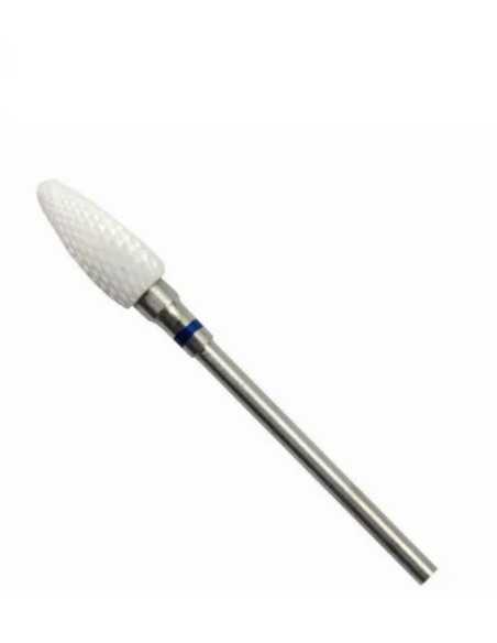 Cap de freza (Bit) conic,din ceramica, pentru gel, duritate medie, albastru TORCH M Cap de freza (Bit) conic,din ceramica, pentru gel, duritate medie, albastru TORCH M